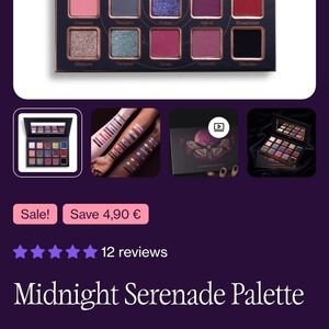 Lethal Cosmetics Midnight Serenade Palette